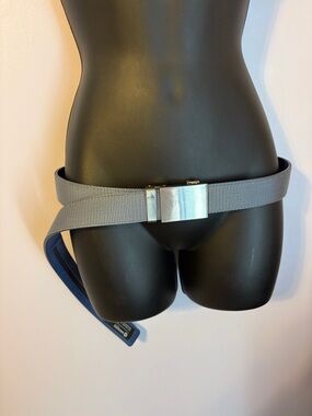 Mission Carrier Nylon Collection Belt Gray Blue size XL